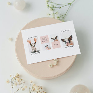 Melhor Mãe de Cachorro   Foto de Colagem   Rosa Pa