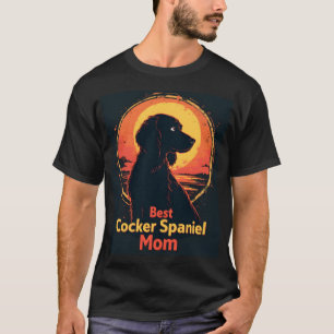 Melhor Mãe de Cachorro Mamãe - Camiseta Vintage Co