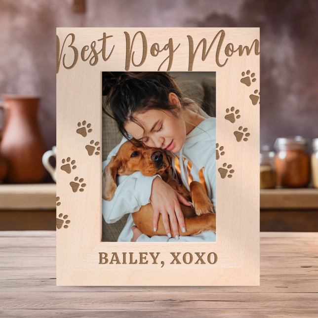 Melhor Mãe de Cachorro Personalizado (Criador carregado)