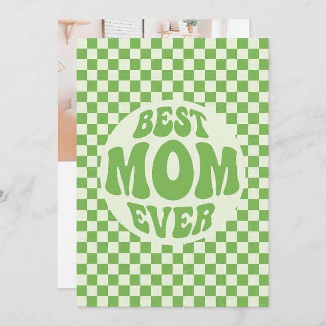 Melhor Mãe De Dia de as mães (Frente/Verso)