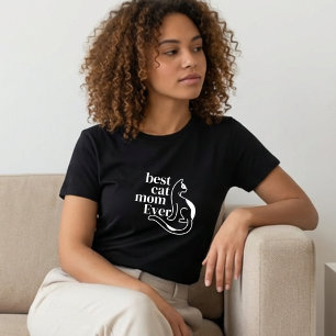 Melhor Mãe de Gato de Todos os Tempos – Camiseta M