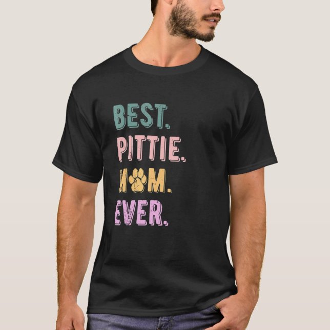 Melhor Mãe de Pittie de Todos os Tempos Camisa de  (Frente)
