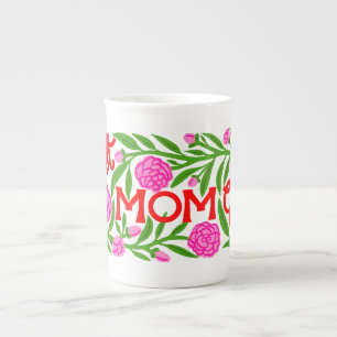 Melhor Mãe do Mundo Caneca de Porcelana Dia das Mã