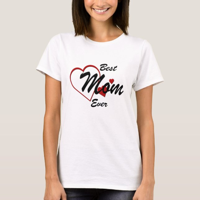 Melhor Mãe Já Corta Camiseta Menina (Frente)