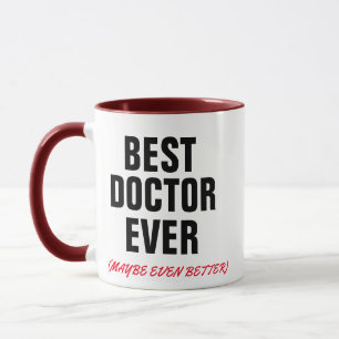 melhor médico, uma caneca engraçada médica aind