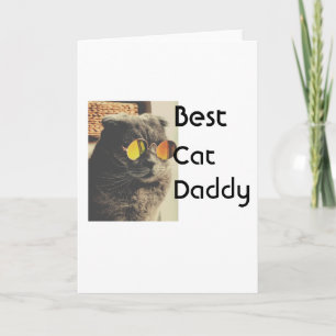 Melhor modelo de presente com nome de foto de gato