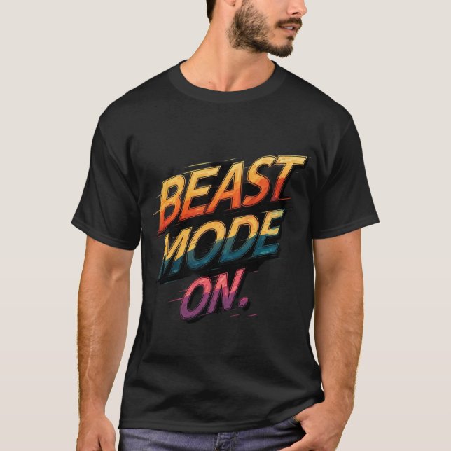 Melhor Modo Em T-Shirt Gráfico" (Frente)