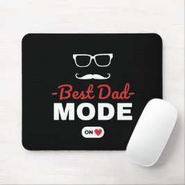 Melhor Modo Pai no Mouse Pad | Acessório de Mesa p