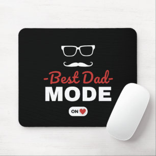 Melhor Modo Pai no Mouse Pad Acessório de Mesa p