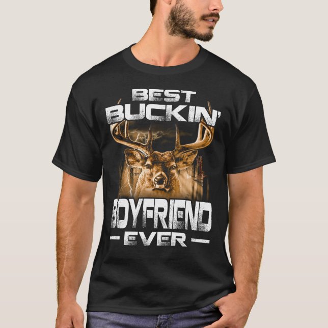 Melhor namorado de Camisa Caçadora de Veados (Frente)