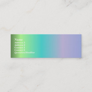 Melhor no cartão de visita da mostra