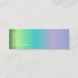 Melhor no cartão de visita da mostra