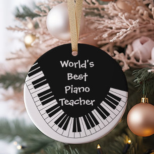 Melhor Ornamento de Professores de Piano do Mundo 