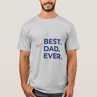 Melhor Pai Anfitrião de Camisa T (Cinza)