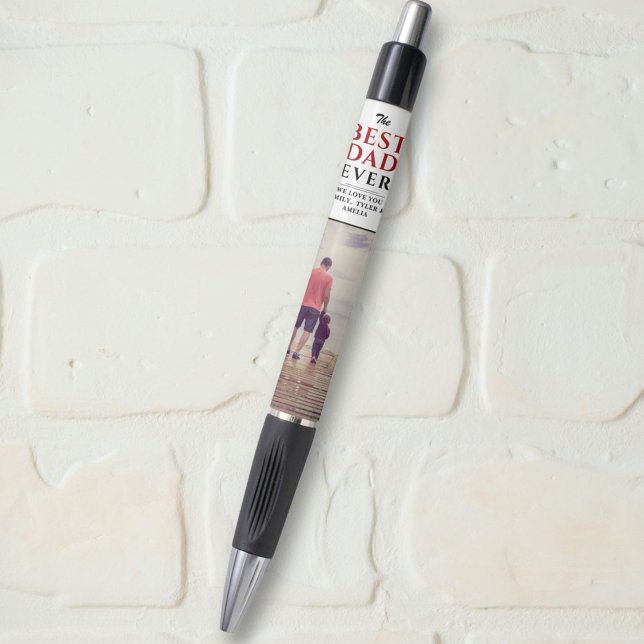 Melhor Pai da Caneta de Tinta Preta do Dia do Pai (Criador carregado)