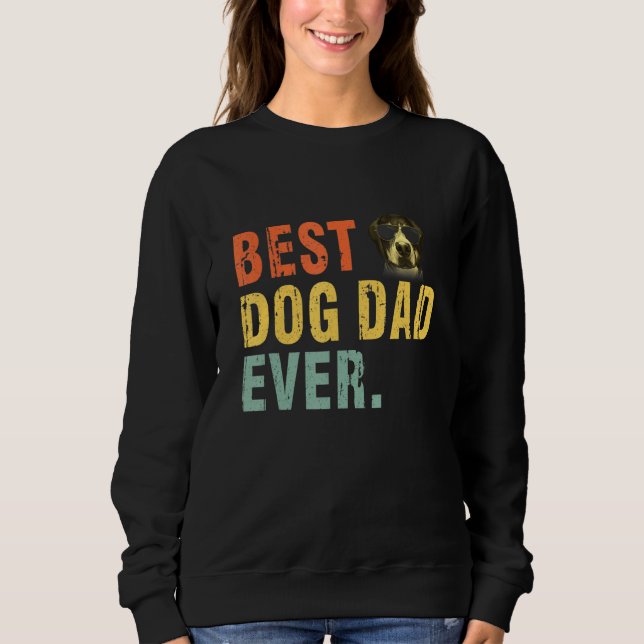 Melhor Pai De Cachorro Alguma Vez Camisa Grande Da (Frente)