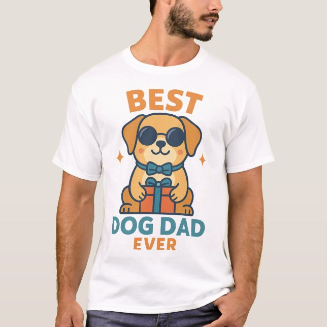 Melhor Pai de Cachorro de Todos os Tempos � Camisa (Frente)