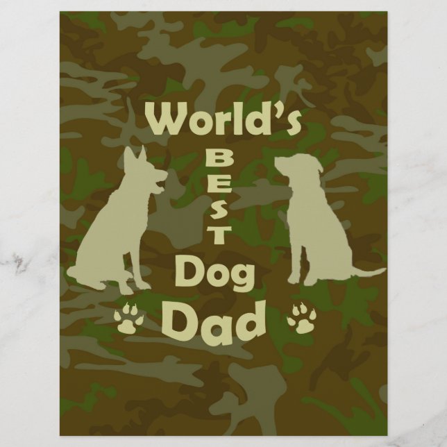 Melhor Pai de Cachorro do Mundo (Frente)