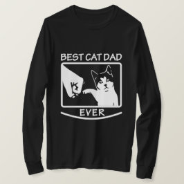 Melhor Pai De Gato - Camisa De Folga Longa