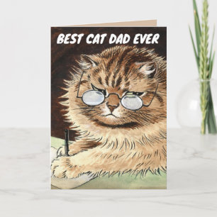 MELHOR PAI DE GATO DE TODOS OS TEMPOS CARTÃO DO DI