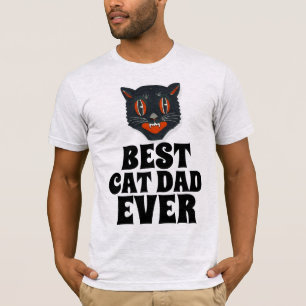 MELHOR PAI DE GATO NUNCA DE T-Shirts DE HOMENS