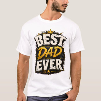 Melhor Pai de Todos Camiseta do Dia dos Pais