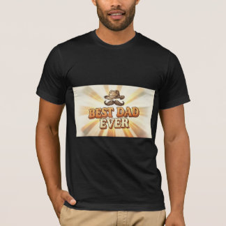 Melhor Pai de Todos os Tempos Camiseta do Dia dos