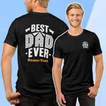 Melhor Pai do Mundo Camisetas Masculinas Engraçada