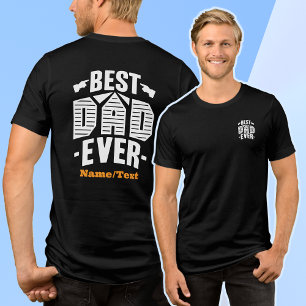 Melhor Pai do Mundo Camisetas Masculinas Engraçada