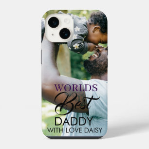 Melhor Pai do Mundo iPhone com gabinete de fotos