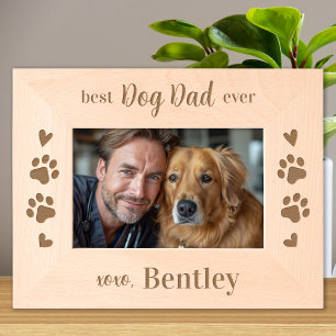 Melhor PAI DOG de sempre - Foto personalizada de m