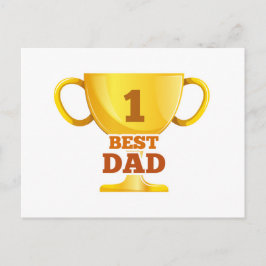 Melhor Pai Feliz Dia dos Pais | Cartão Postal