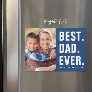 Melhor. Pai. Nunca. Dia de os pais Magnético