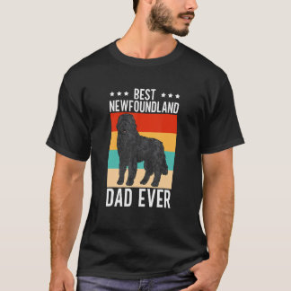 Melhor Pai Terra Nova do Mundo Camisa de Cachorro