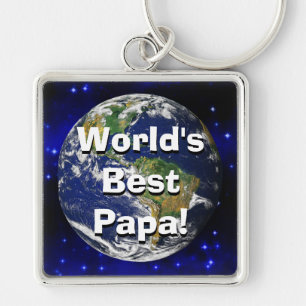 Melhor Papa do Mundo! Chaveiro