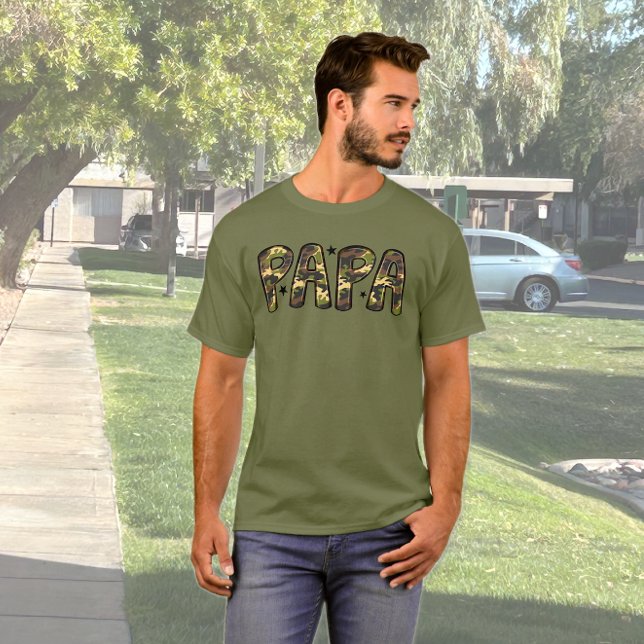 Melhor Papa No Mundo 2 T-Shirt (Criador carregado)