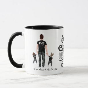 Melhor Papai do Mundo Adicione sua Foto Caneca