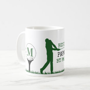 MELHOR PAPAI POR PAR Caneca de Café com Monograma