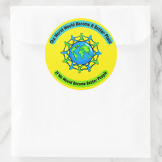 Melhor Pessoas, conjunto de adesivos Lrg do Mundo