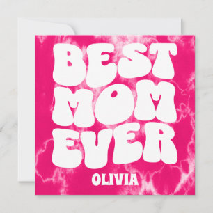 Melhor Placa De Dia de as mães De Gravata Rosa