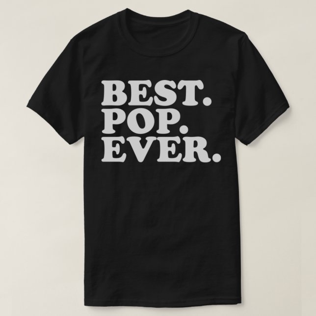 Melhor Pop de nunca - Camiseta Essencial (Frente do Design)