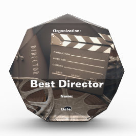 Melhor Prêmio de acrílico do diretor