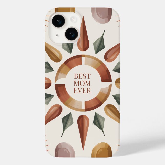 Melhor Presente de Caixa de Telefone Boho para Mãe (Verso)
