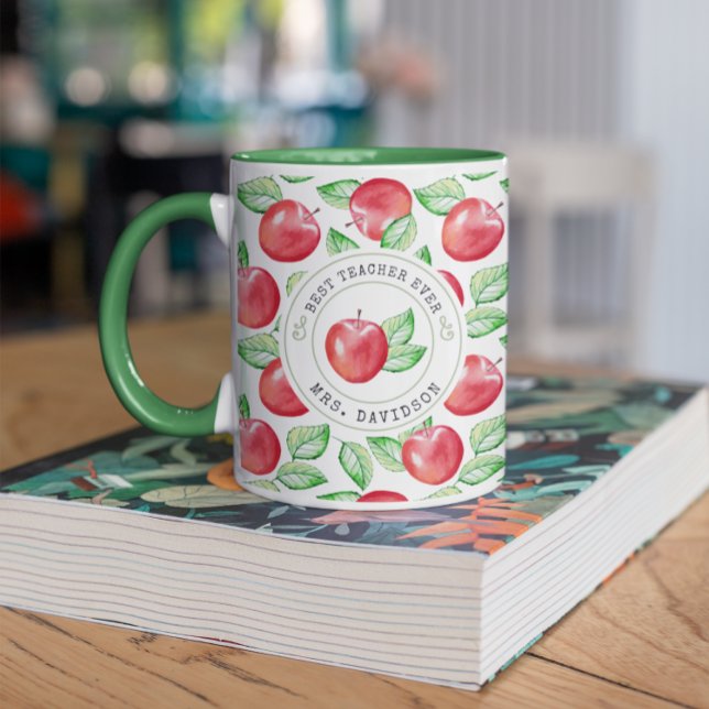 Melhor Professor de Todos os Tempos Caneca de Café (Criador carregado)