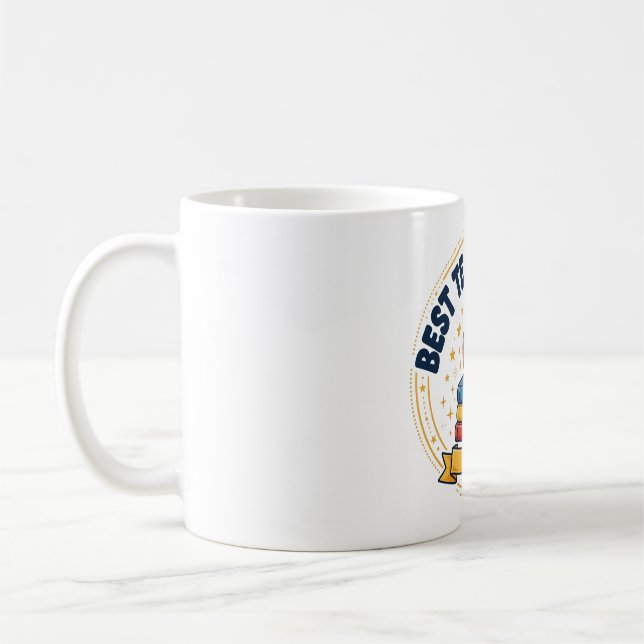 Melhor Professor de Todos os Tempos Caneca de Café (Esquerda)
