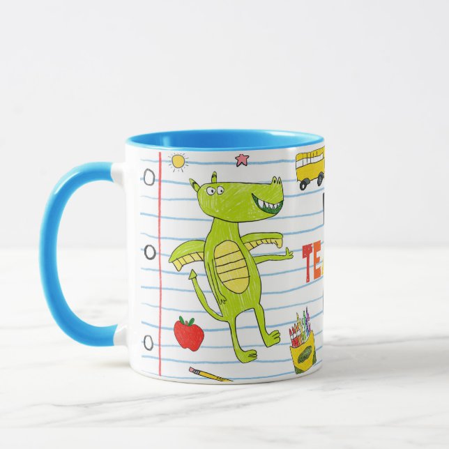 "Melhor Professor de Todos os Tempos" Caneca Rudy  (Esquerda)