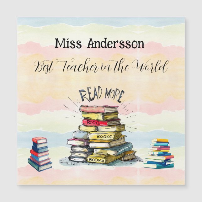 Melhor Professora da Ilustração Mundial (Frente)