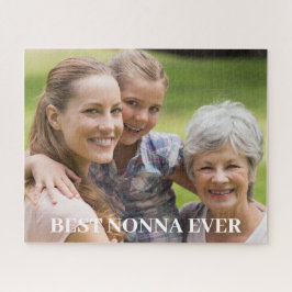 Melhor Quebra-cabeça de Foto de Avó Não