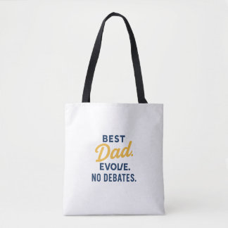 Melhor Saco de Tote Pai Nunca | Engraçado Não Deba