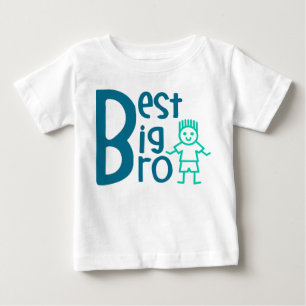 Melhor T-shirt de Criança Big Bro